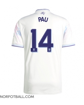 Billige Fotballdrakt Aston Villa Pau Torres #14 Replika Tredjedrakt 2025-26 Kortermet Billige Fotballdrakt Aston Villa Pau Torres #14 Replika Tredjedrakt 2025-26 Kortermet